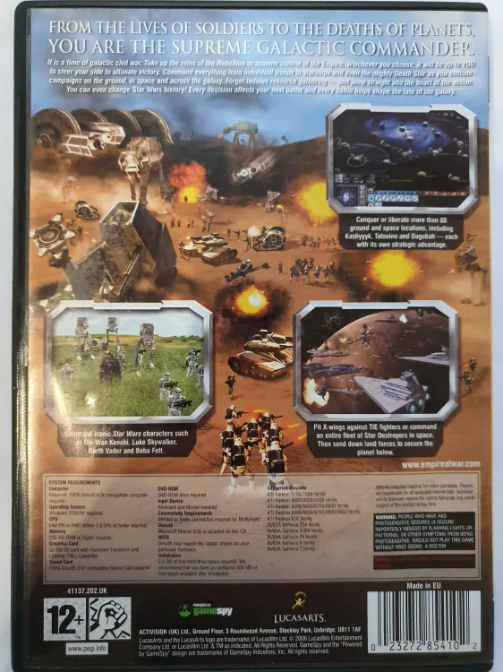 STAR WARS EMPIRE AT WAR -EN-
