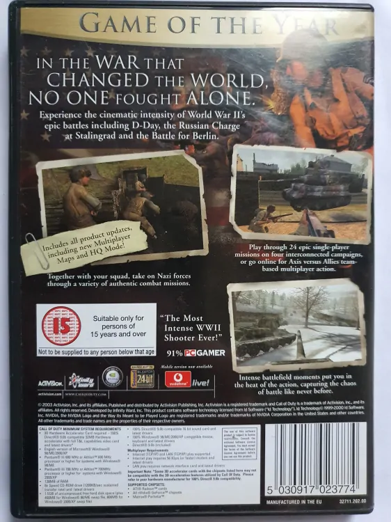 CALL OF DUTY - GAME OF THE YEAR EDITION -EN-