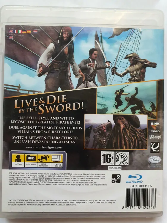 PIRATES OF THE CARRIBEAN AT WORLD'S END -EN-