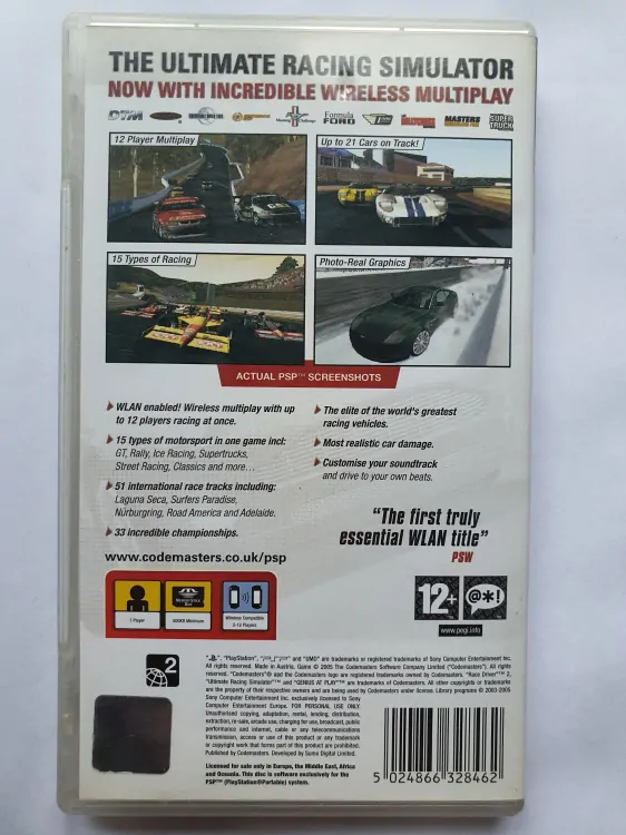 TOCA RACE DRIVER 2 -EN-
