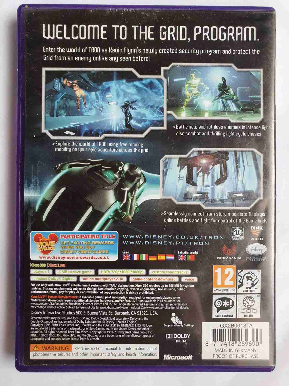 DISNEY TRON EVOLUTION-EN-