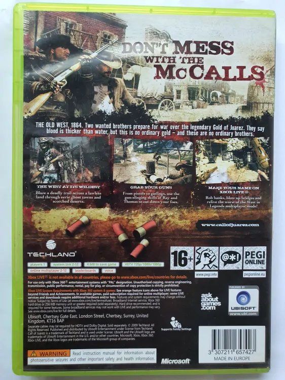 CALL OF JUAREZ BOUND IN BLOOD -EN-