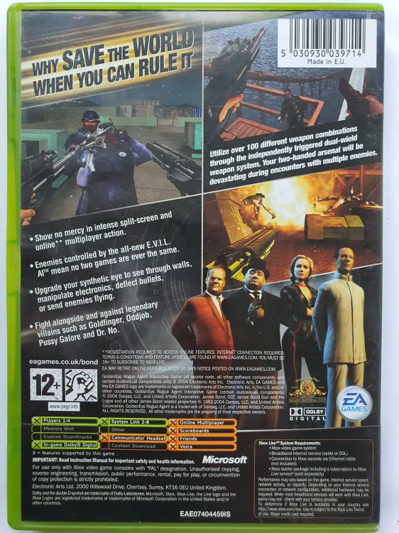 GOLDEN EYE - ROGUE AGENT -EN-