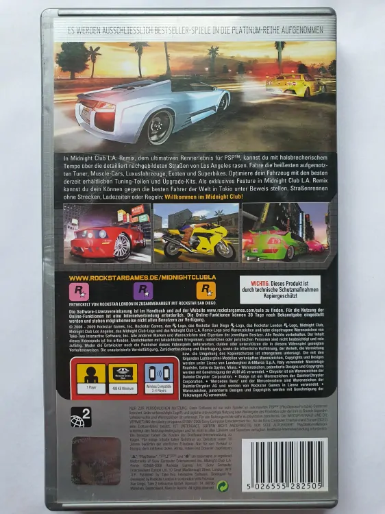 MIDNIGHT CLUB L.A. REMIX -DE- 