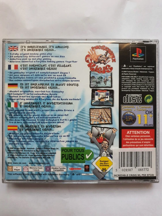 INCREDIBLE CRISIS -EN-