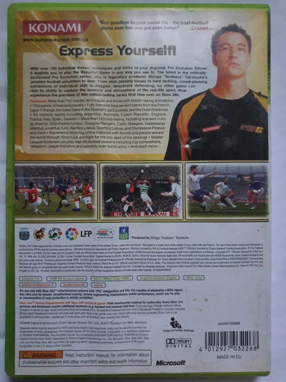 PRO EVOLUTION SOCCER 6 -EN-