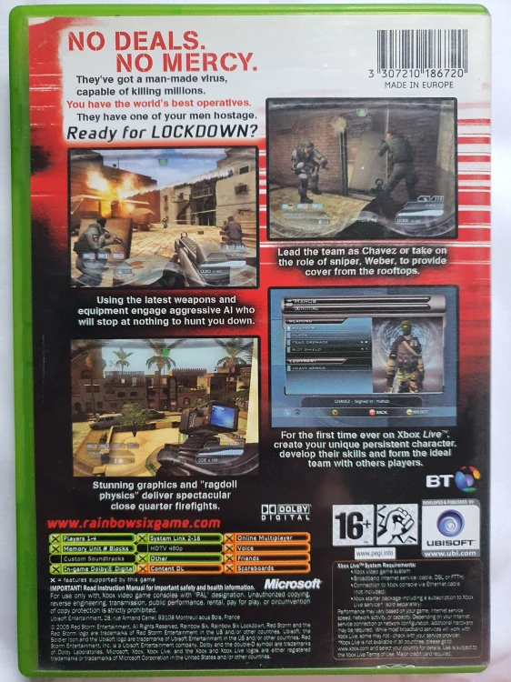 RAINBOW SIX LOCKDOWN -EN-