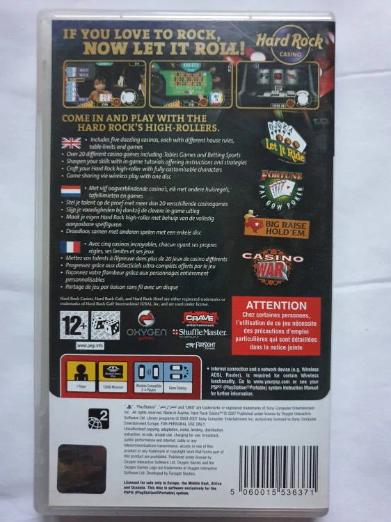 HARD ROCK CASINO -EN-