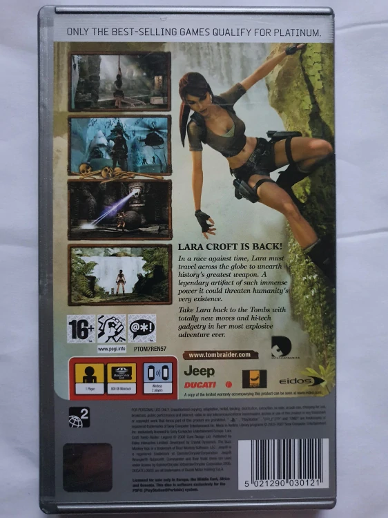 LARA CROFT TOMB RAIDER LEGENDS - EN -PLATINUM 
