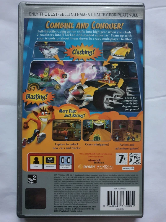 CRASH TAG TEAM RACING -EN- PLATINUM-