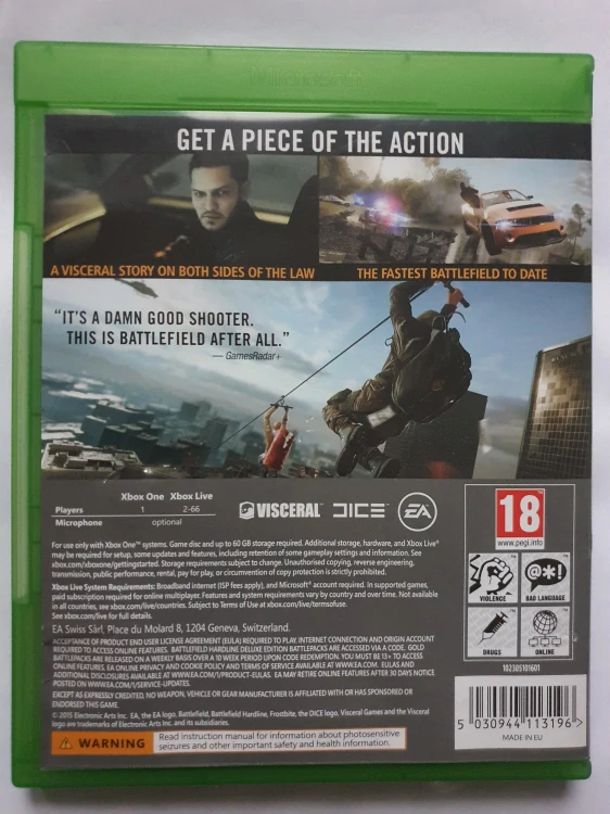 BATTLEFIELD HARDLINE - DELUXE EDITION -EN-