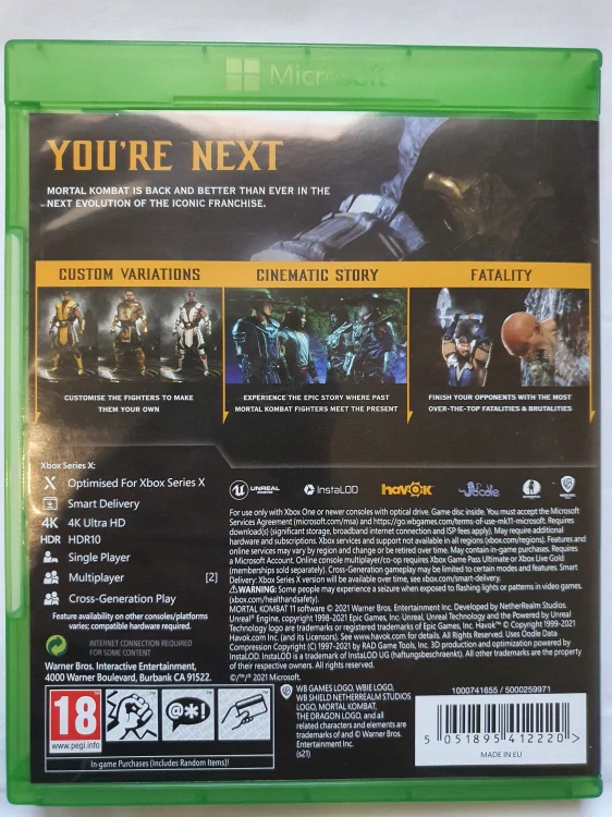 MORTAL KOMBAT 11 -EN-