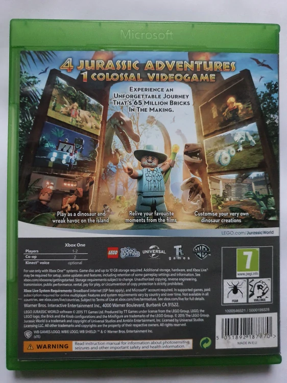 LEGO JURASSIC WORLD -EN-