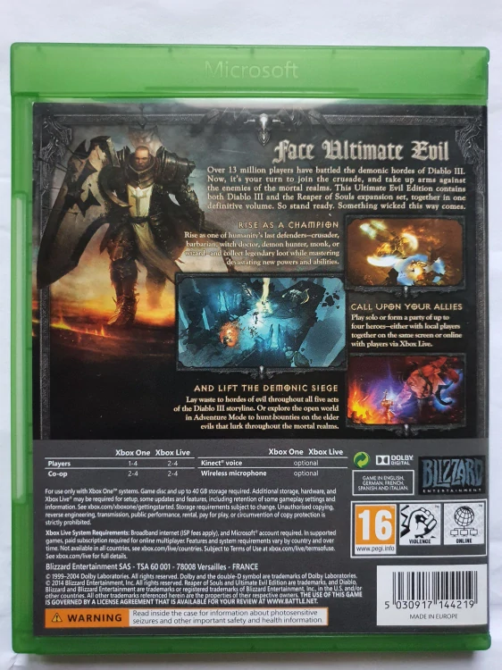 DIABLO 3 - REAPER OF SOULS -EN-