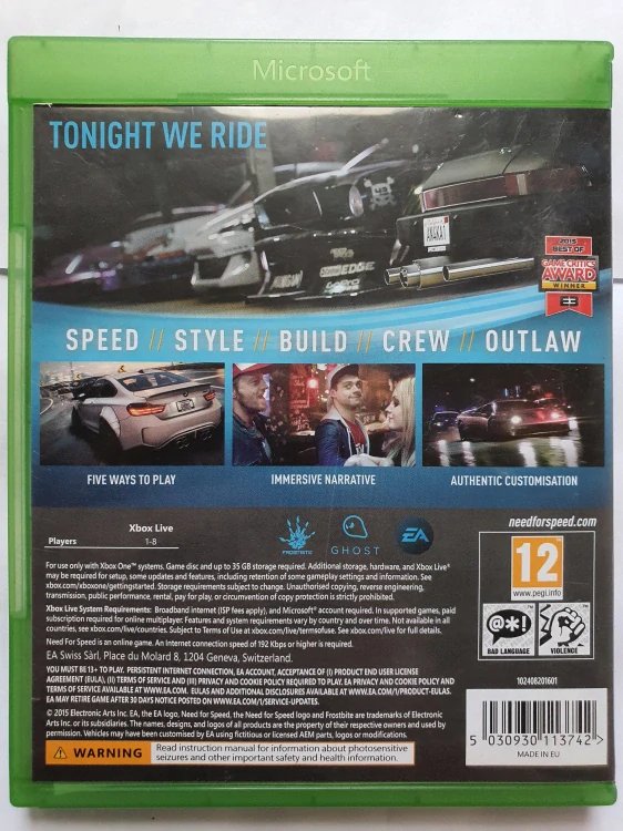 NEED FOR SPEED -EN-