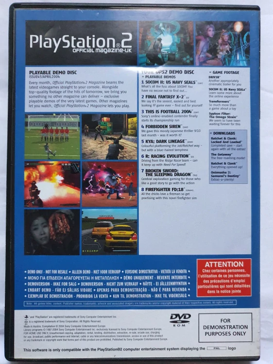 DEMO 45 UK MAGAZÍN -EN-