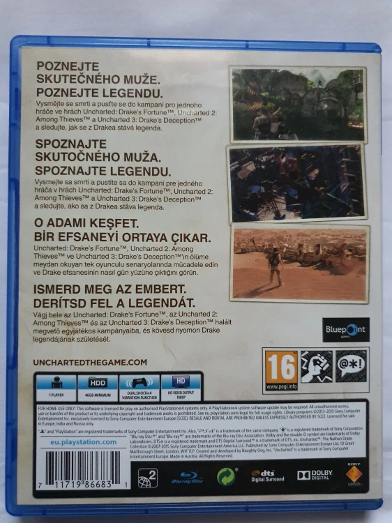 UNCHARTED - THE NATHAN DRAKE COLLECTION -EN- CZ TITULKY 