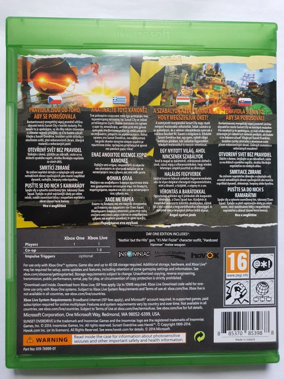 SUNSET OVERDRIVE -EN-