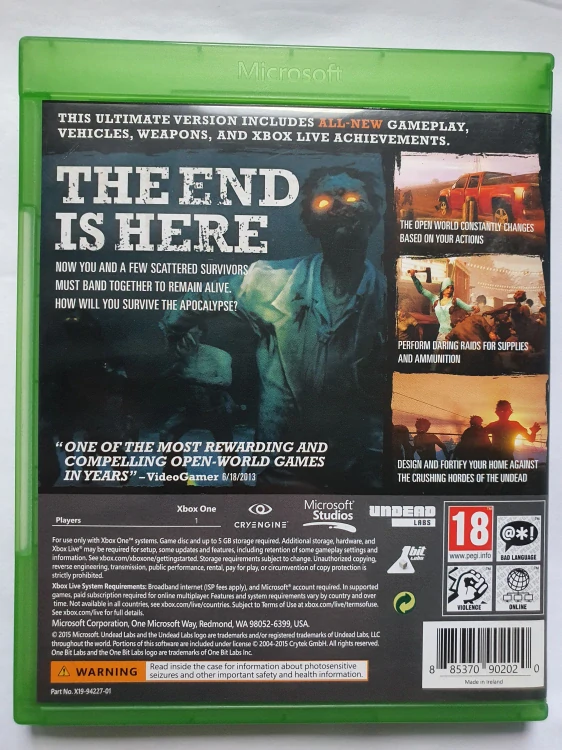 STATE OF DECAY - YEAR-ONE SURVIVAL EDITION -EN-