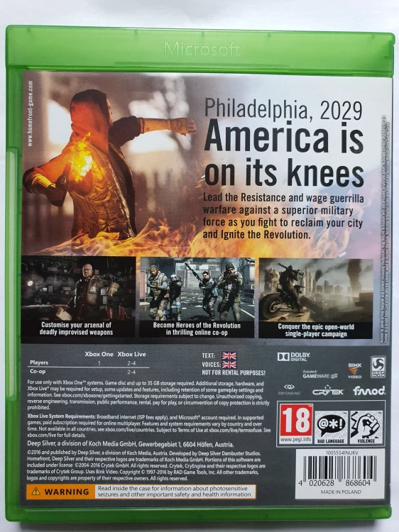 HOMEFRONT THE REVOLUTION -EN-