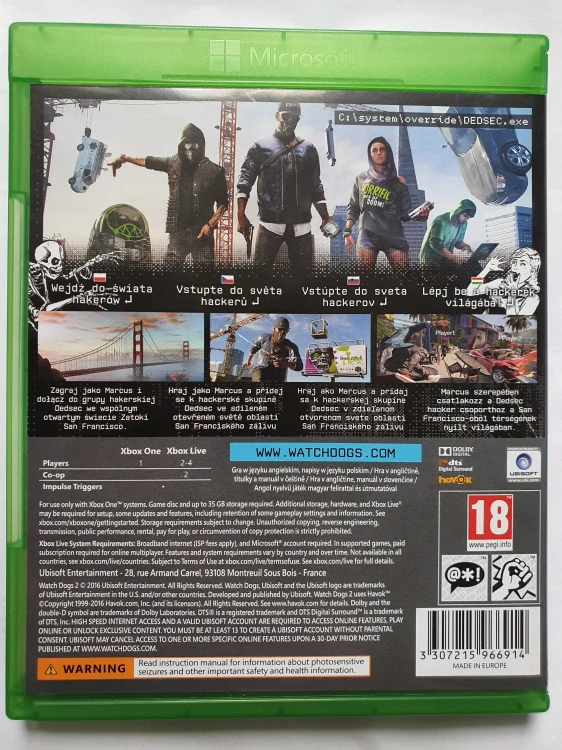 WATCH DOGS 2 -EN- CZ TITULKY