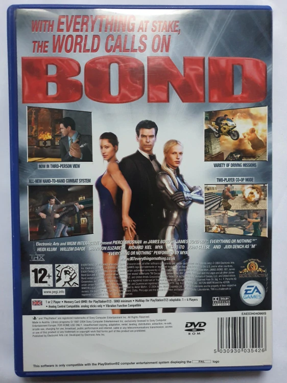 JAMES BOND 007 EVERYTHING OR NOTHING -EN-