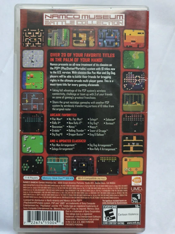 NAMCO MUSEUM BATTLE COLLECTION -EN- 