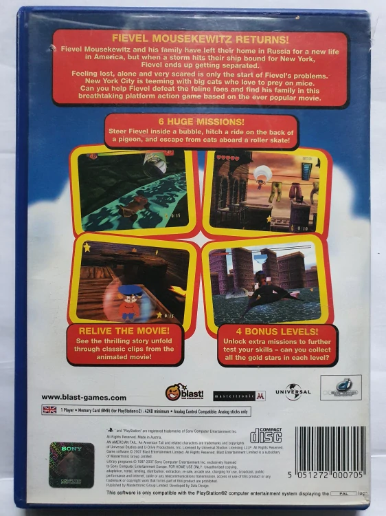 AN AMERICAN TAIL -EN-