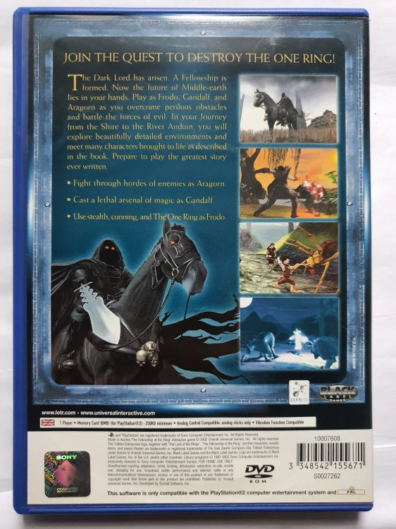 THE LORD OF THE RING - THE FELLOWSHIP OF THE RING -EN-