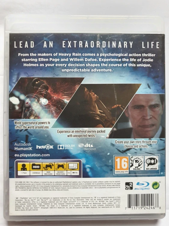 BEYOND TWO SOULS -EN-