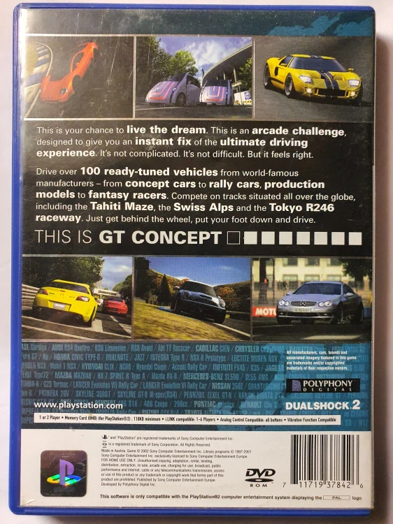 GRAN TURISMO CONCEPT 2002 TOKYO-GENEVA -EN-