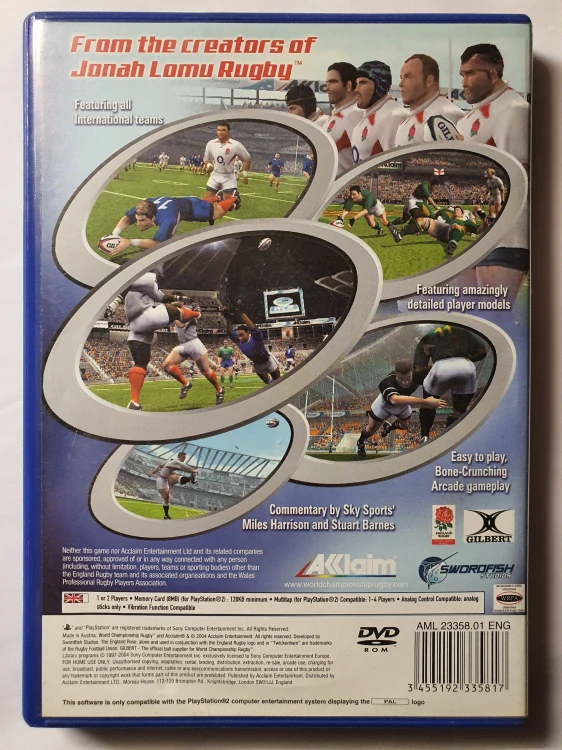 WORLD CHAMPIONSHIP RUGBY -EN-
