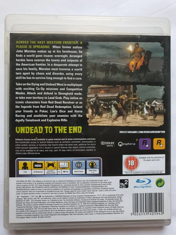 RED DEAD REDEMPTION UNDEAD NIGHTMARE  -EN-