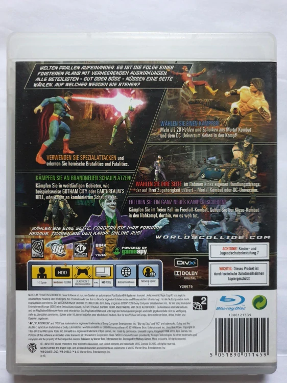 MORTAL KOMBAT VS DC UNIVERSE -DE-