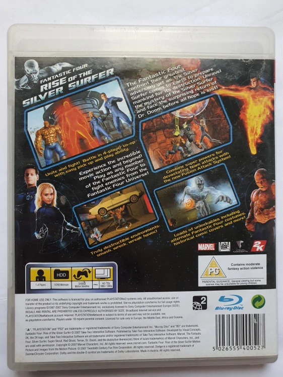 FANTASTICFOUR - RISE OF THE SILVER SURFER -EN-