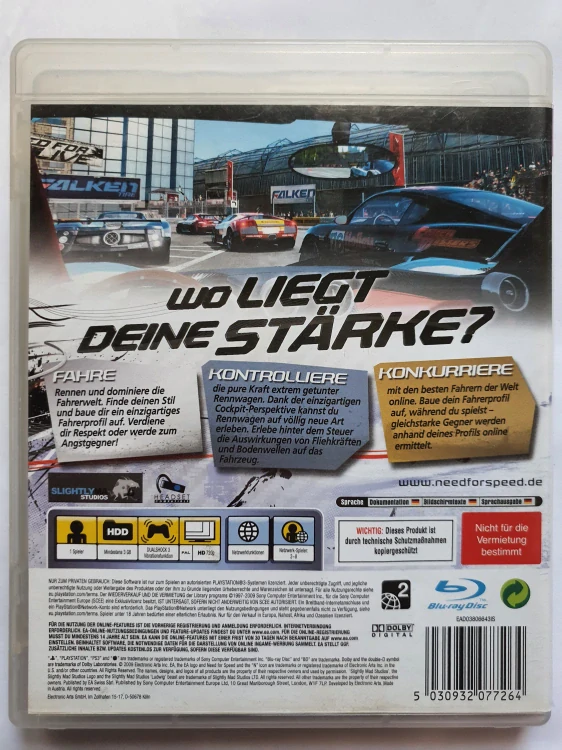 NEED FOR SPEED SHIFT -DE-
