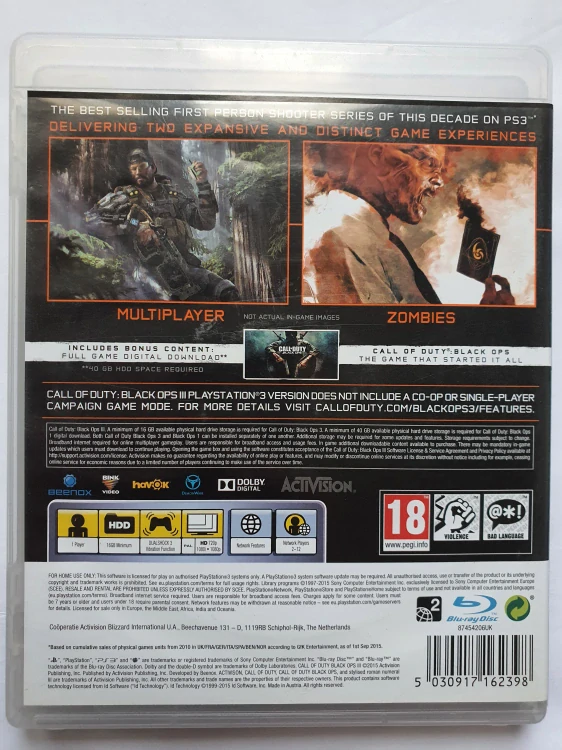 CALL OF DUTY BLACK OPS 3 -EN-