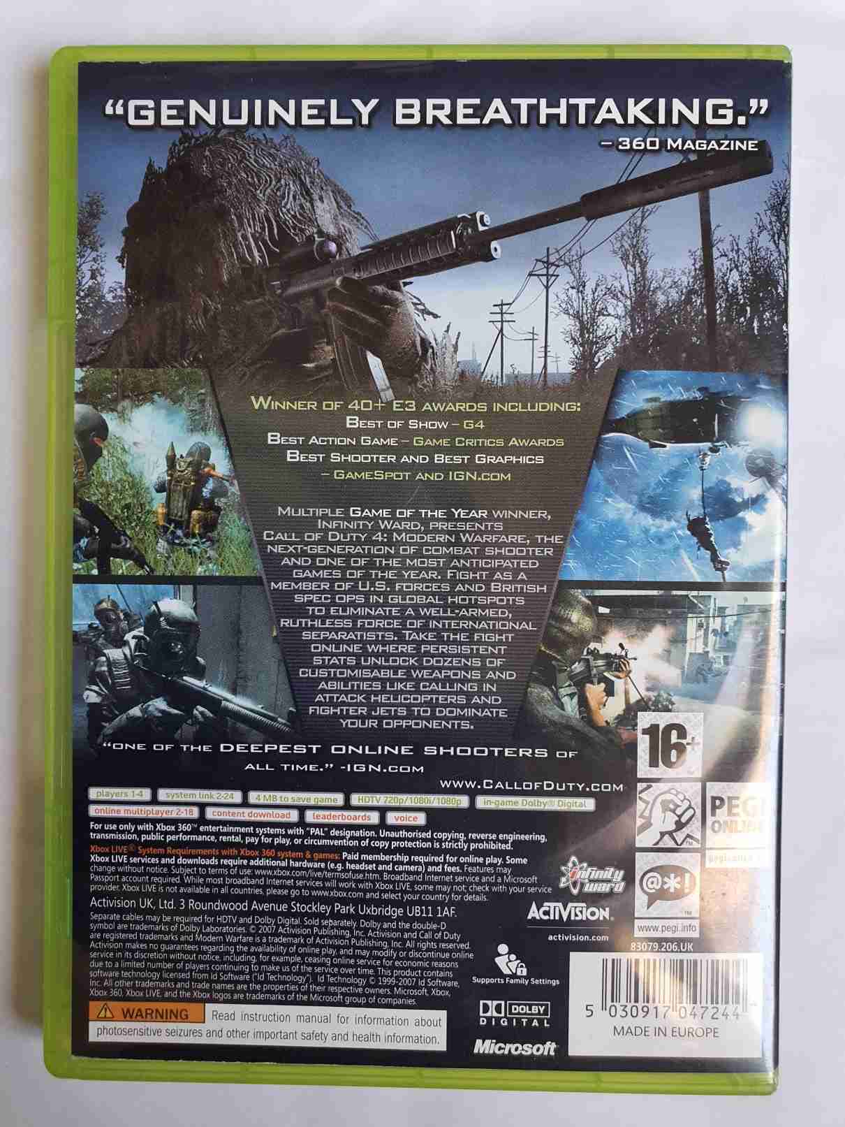 CALL OF DUTY 4 MODERN WARFARE -EN- 