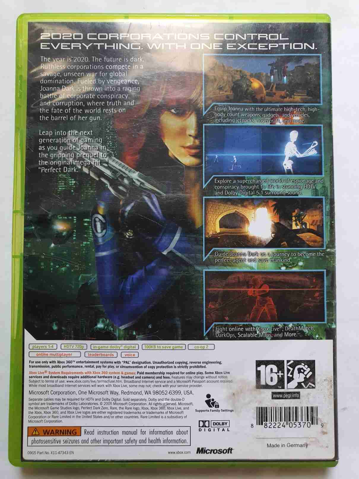 PERFECT DARK ZERO -EN-