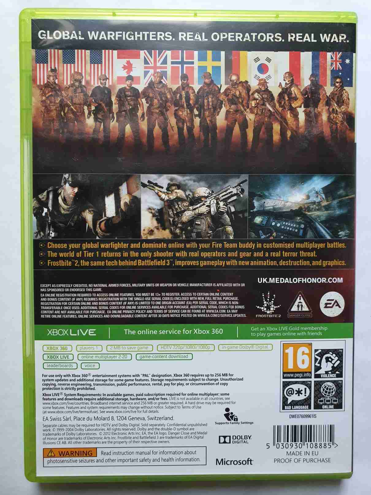 MEDAL OF HONOR-WARFIGHTER -EN-