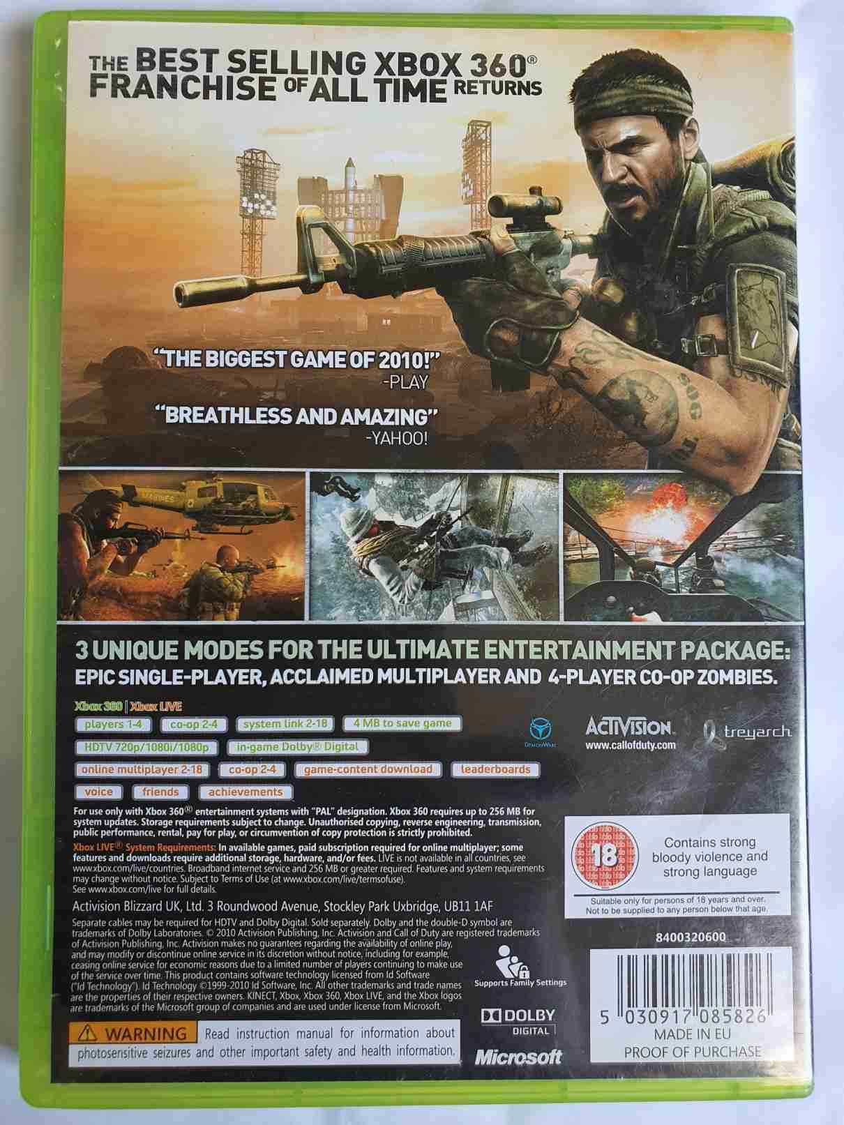 CALL OF DUTY BLACK OPS -EN-