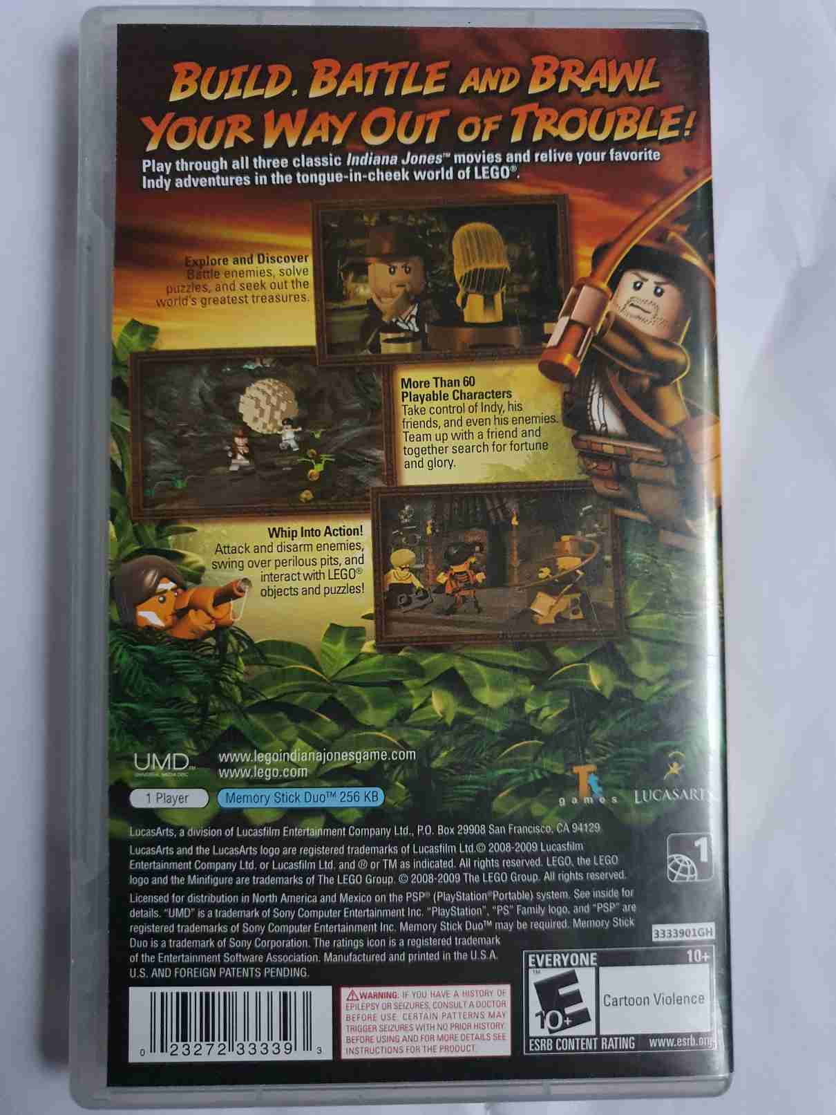 LEGO INDIANA JONES THE ORIGINAL ADVENTURES-USA-