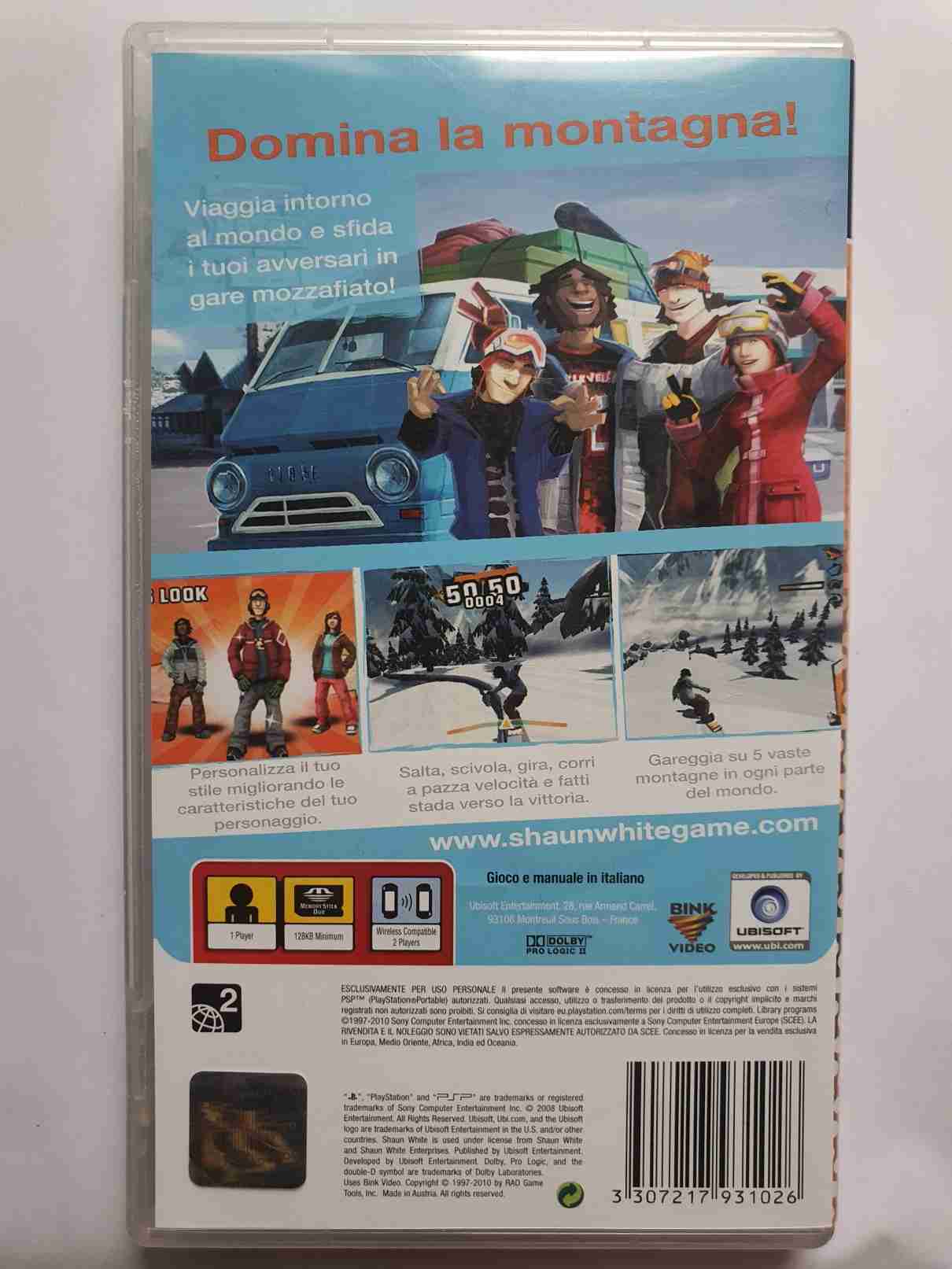 SHAUN WHITE SNOWBOARDING -EN- ESSENTIALS-