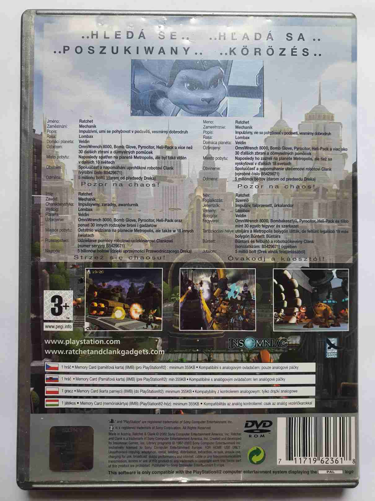 RATCHET AND CLANK -EN - PLATINUM