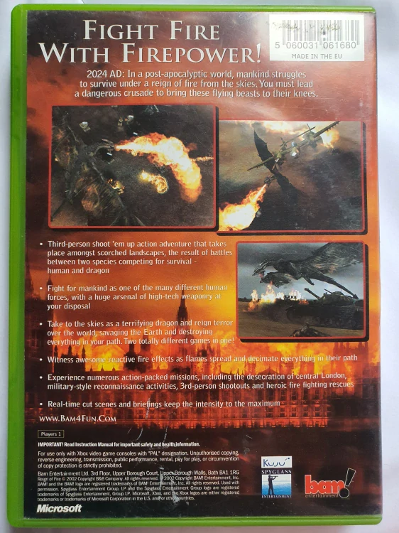 REIGN OF FIRE -EN-