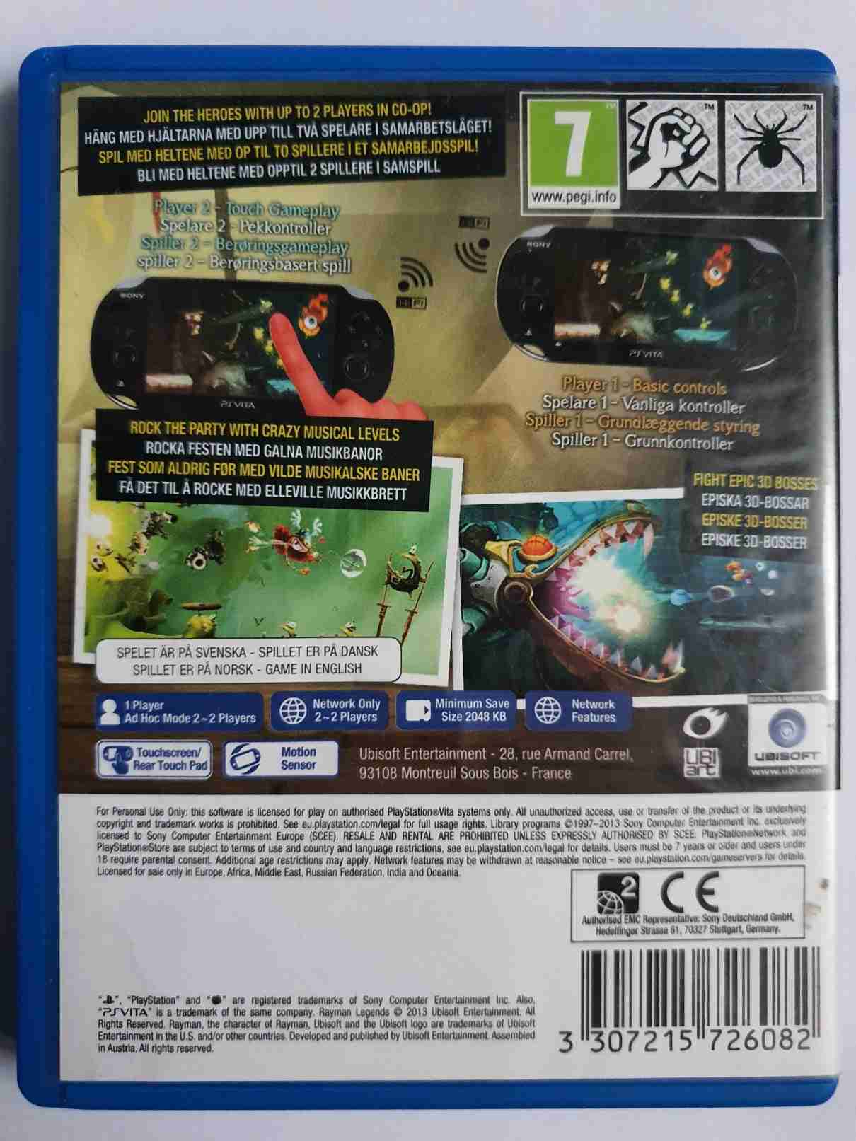 RAYMAN LEGENDS -EN-