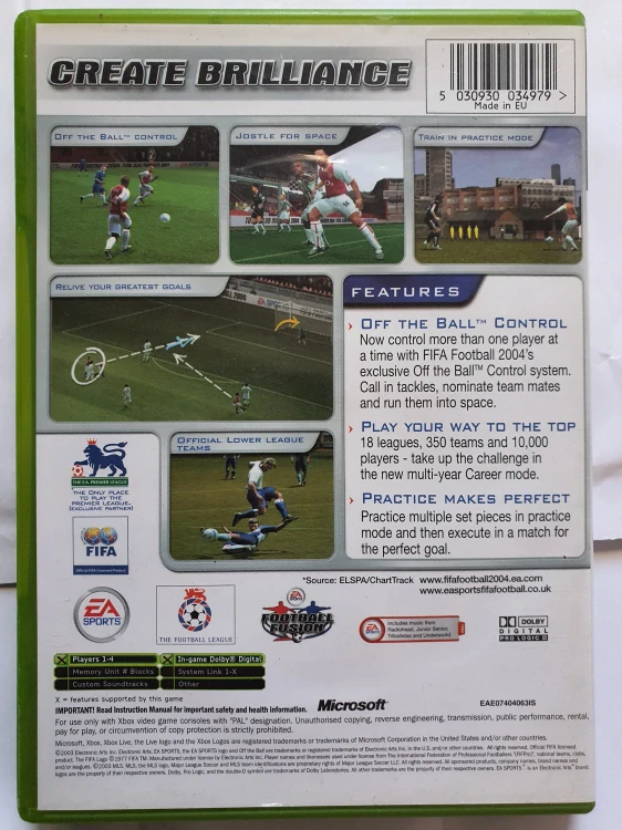 FIFA FOOTBALL 2004 -EN-