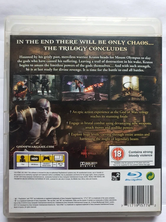 GOD OF WAR 3 -EN-