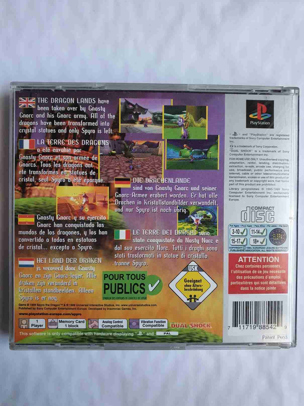 SPYRO THE DRAGON.EN-PLATINUM-