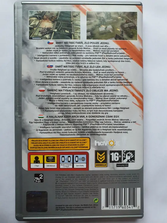 KILLZONE LIBERATION-EN.PLATINUM-